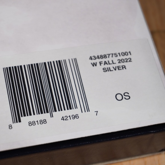 Ralph Lauren Gemstone Brooch Silver OS Brand New - Picture 15 of 15